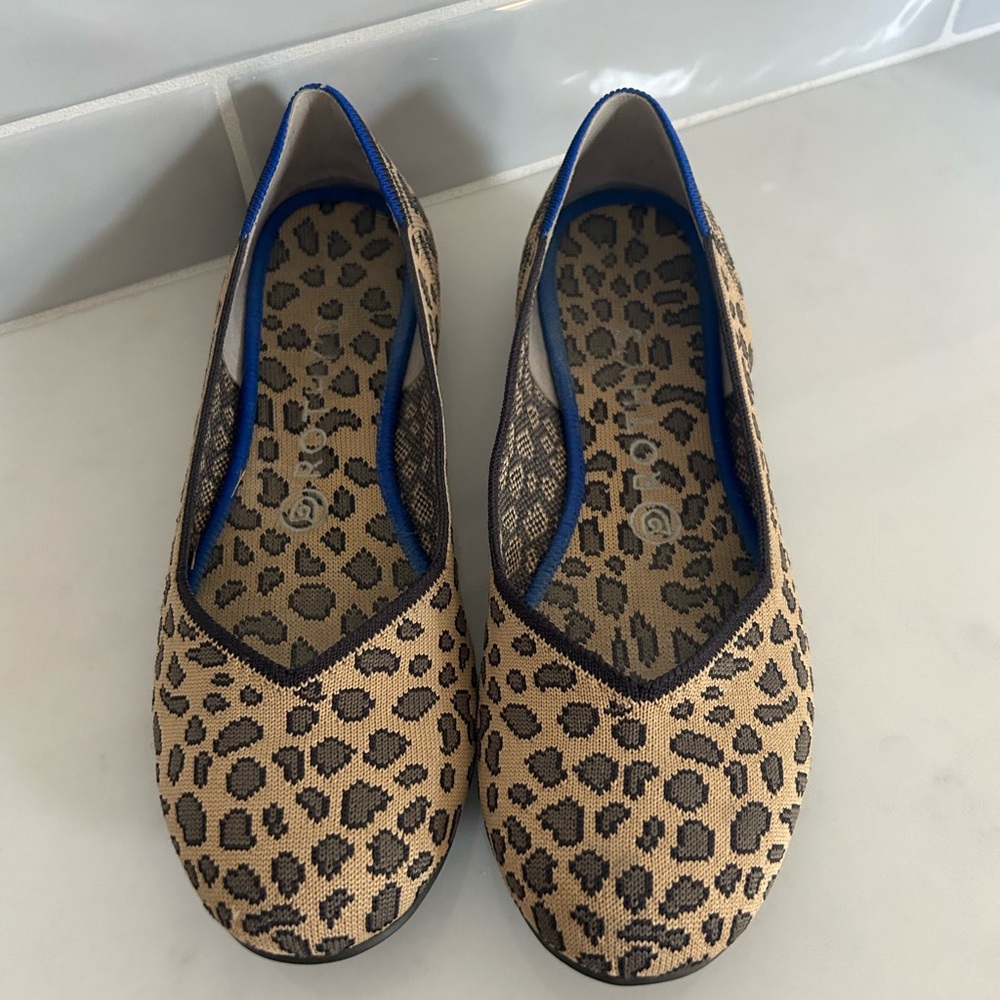 Rothy’s Cheetah Print Flats